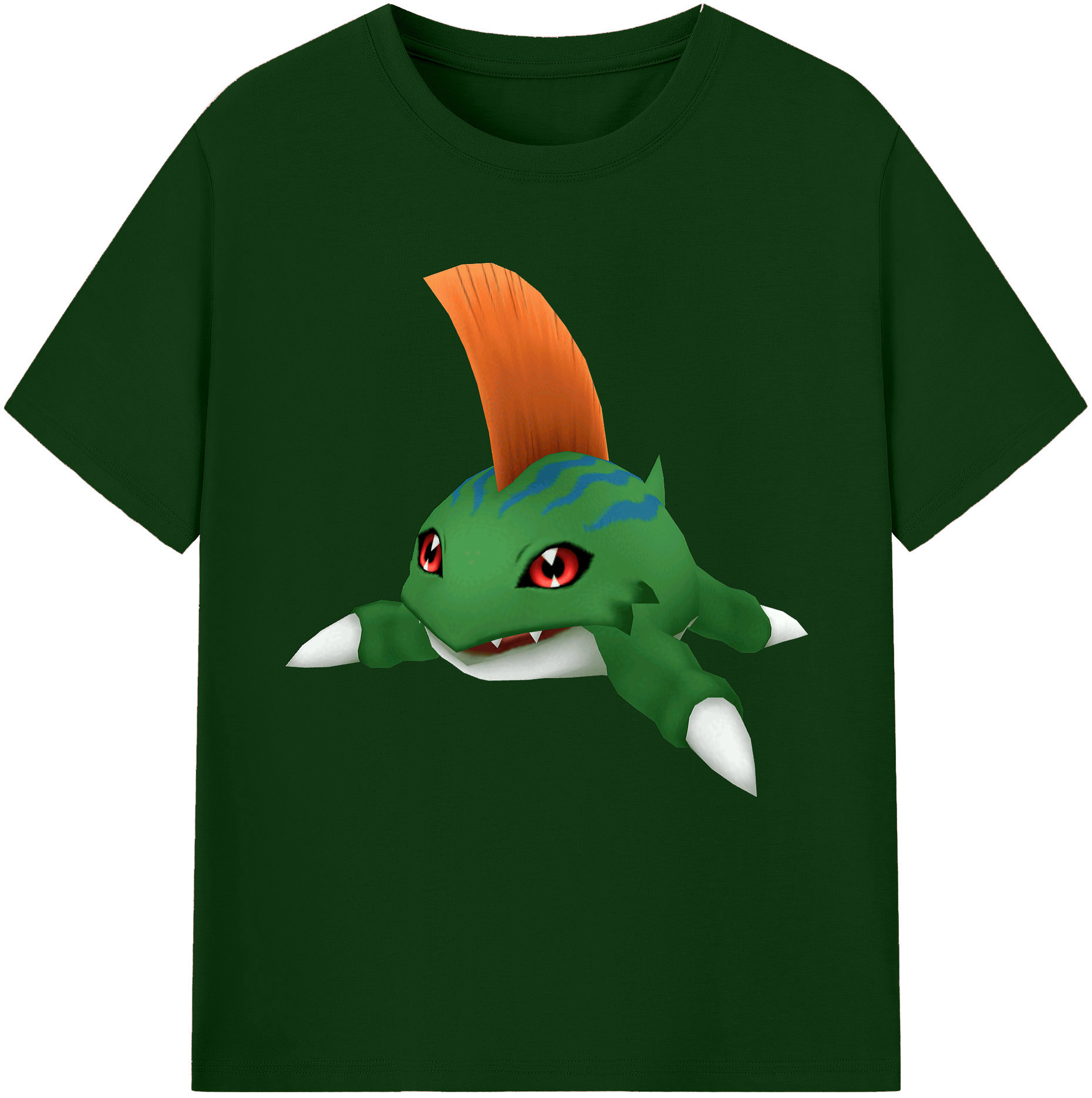 （画像用） Digimon デジタルモンスター/デジモン 綿100％半袖Tシャツ（フロントプリント）